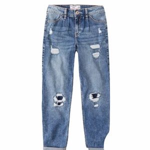NWT KIDS MINI MOM JEAN: high rise mini mom jeans